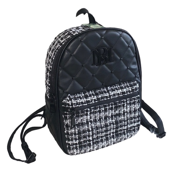 Badgley Mischka Handbags - NEW! Badgley Mischka Houndstooth Backback